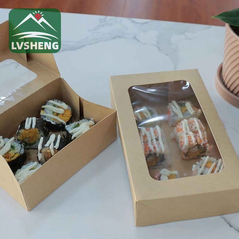 Экалагічна чысты аднаразовыя абедзенныя скрынкі